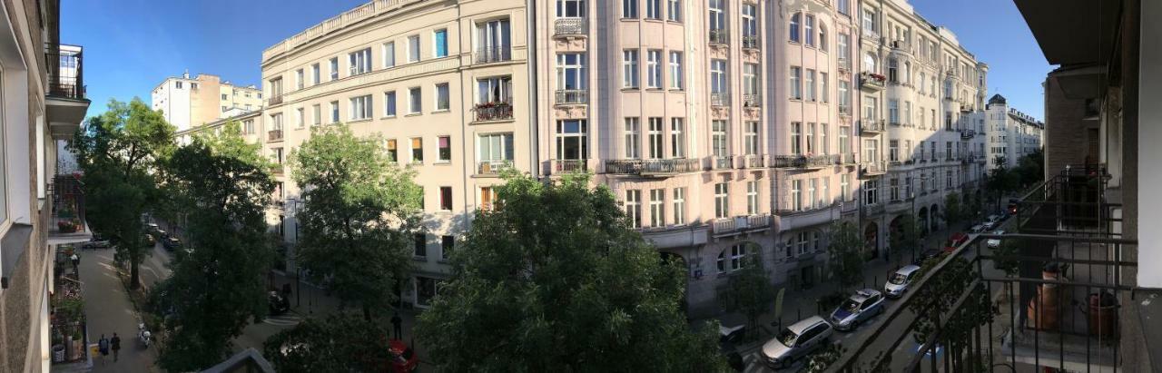 Ferienwohnung Warszawa Hoza Exterior foto