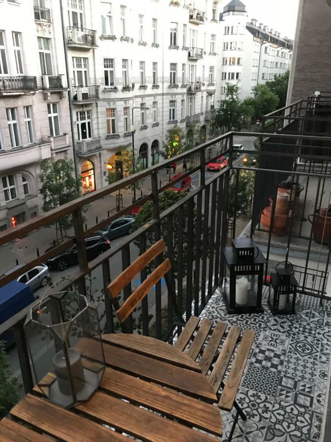 Ferienwohnung Warszawa Hoza Exterior foto